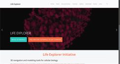 Desktop Screenshot of lifeexplorer.info