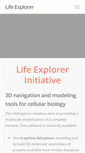 Mobile Screenshot of lifeexplorer.info